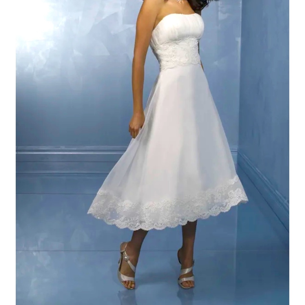 Tea Length Wedding Dress